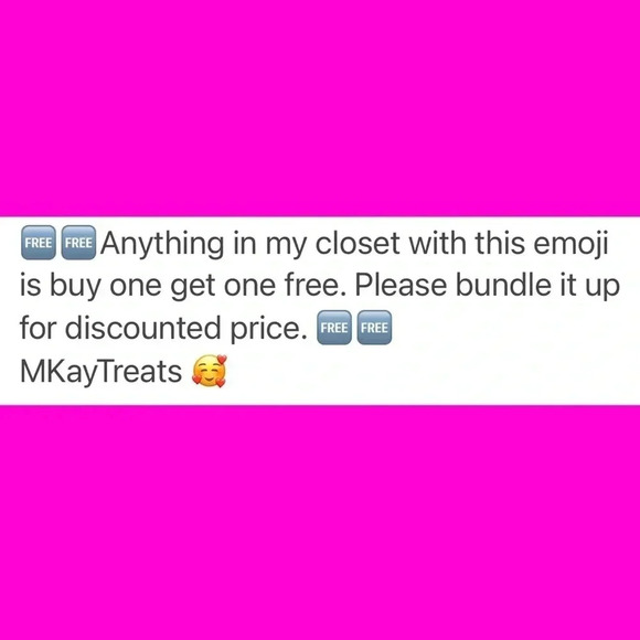 🆓🆓 Be on the lookout for this emoji 🆓🆓 - Picture 1 of 1